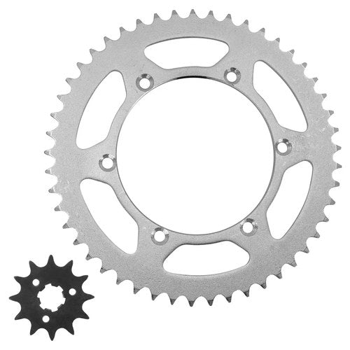 Front & Rear Sprockets for Kawasaki KX125 1994 1995 2000 2001 2002