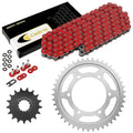 Red O-Ring Drive Chain & Sprocket Kit for Yamaha R1 YZF-R1 2004-2008