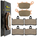Front And Rear Brake Pads for Honda CBR900RR Fireblade 900 893Cc 918Cc 1992-97
