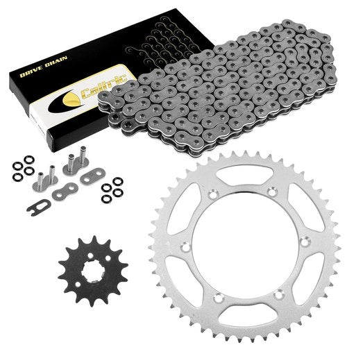 O-Ring Drive Chain & Sprocket Kit for Kawasaki KX250 1987-89 / KX500 1987-2004