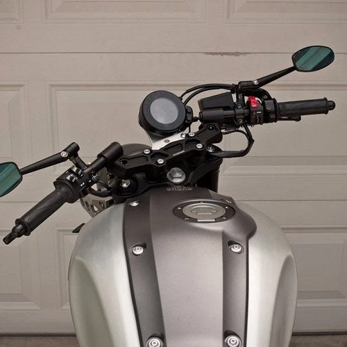 Yamaha 2016-21 Xsr 900 1.5" Inch Woodcraft Clipon Adapter Plate With Black Bars