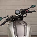 Yamaha 2016-2021 XSR900 2" Inch Woodcraft Clipon Adapter Plate With Black Bars