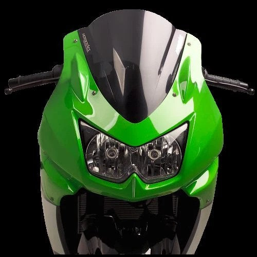 Kawasaki 2008-13 Ninja 250R Hotbodies GP Windscreen Dark Smoke - Double Bubble