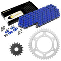 Blue O-Ring Drive Chain & Sprockets Kit for Suzuki GSX-R600 GSXR600 2011-2016
