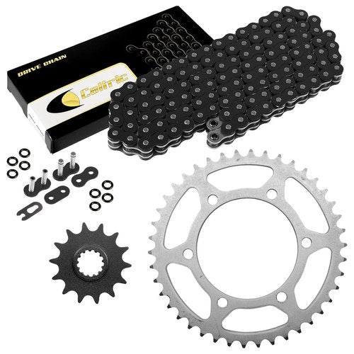 Black O-Ring Drive Chain & Sprockets for Kawasaki Ex300 Ninja 300 Abs 2013-2016