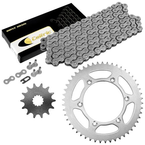 Caltric Drive Chain and Sprockets Kit for Yamaha YZ250 1999-2022