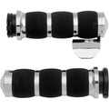 Avon Air Cushion Grips for H-D Motorcycles Cable Throttle (THROTTLE Boss Chrome)