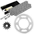 Drive Chain & Sprockets Kit for Yamaha YZ125 1999 2000 2001