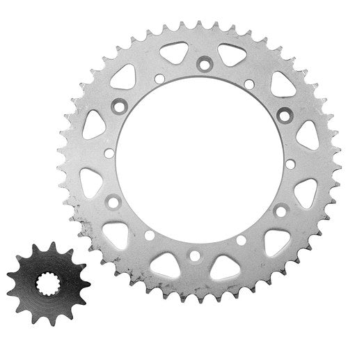 Front & Rear Sprockets Kit for Yamaha YZ125 1987 1993 1994 1995 1996