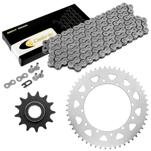 Drive Chain & Sprockets Kit for Yamaha TTR250 TT-R250 1999-2006