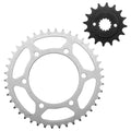 Front & Rear Sprockets Kit for Kawasaki GPZ500S Ninja 500 EX500A 1987-1993