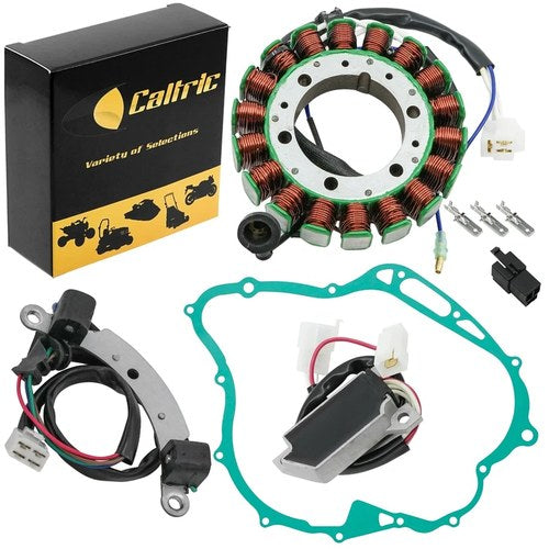 Stator Regulator W/Pickup Coil And Gasket for Yamaha Virago 750 XV750 1988-1990