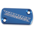 Works Connection Aluminum Front Brake Reservoir Cap/Cover Honda (Blue) 21-000