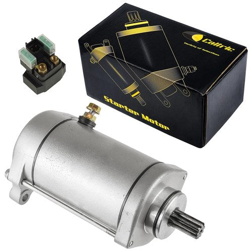 Starter And Relay Solenoid for Suzuki VL1500 VL1500B Intruder 1500 1998-2004
