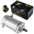 Starter And Relay Solenoid for Suzuki VL1500 VL1500B Intruder 1500 1998-2004