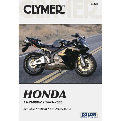 Clymer Physical Book for Honda CBR600RR 2003-2006 | M220