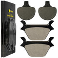 for Harley Davidson Fxstb Night Train 1999 Front & Rear Brake Pads