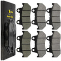 Front And Rear Brake Pads for Honda Cbx 1050 1981-1982/CB1100F Super Sport 1983