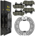 Front Rear Brake Pad Shoe for Honda VF750C V45 Magna 82-83/VF750 V45 Sabre 82-83