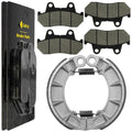 Front And Rear Brake Pads Shoes for Honda CB700Sc Sc Nighthawk 700S 1984-1986
