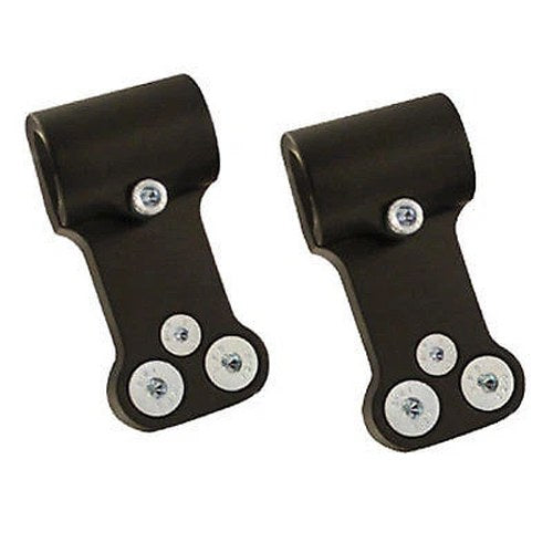 Woodcraft Racing 3 Inch CLIP-ON Clipon Riser Set With Bolts - 3"