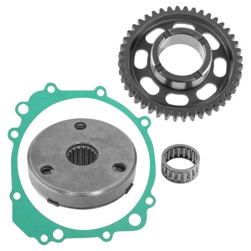 Starter Clutch And Driven Gear W/Gasket for Suzuki GSXR750 Gsxr 750 1996-1999