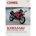 Clymer Physical Book for Kawasaki ZX500 85-90, Ninja ZX600A 85-87, ZX600C 88-97