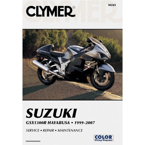Clymer Physical Book for Suzuki GSX1300R Hayabusa Busa 1999-2007 | M265
