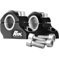 Rox Speed 1-1/4" Pro-Offset Block Riser for 7/8 OR 1-1/8 Bars (Black) 3R-B12POEK