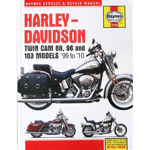 Haynes Repair Manual - Softail '00-10, Dyna/Electra/Road Glide, Road King '99-10