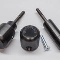 Kawasaki 2017-2025 Ninja 650R Woodcraft Racing Frame Slider Kit With Pucks