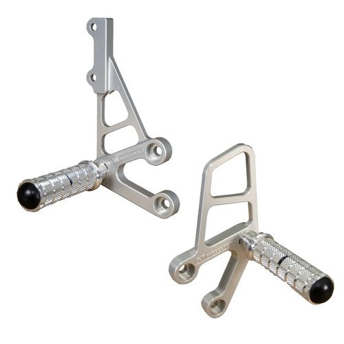 Suzuki 1997-2001 TL 1000S Woodcraft Racing Rearsets / Footpegs - Standard Kit