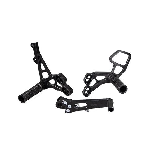 Suzuki 2009-16 Gsxr 1000 Woodcraft Racing Rearsets / Footpegs - Standard Kit