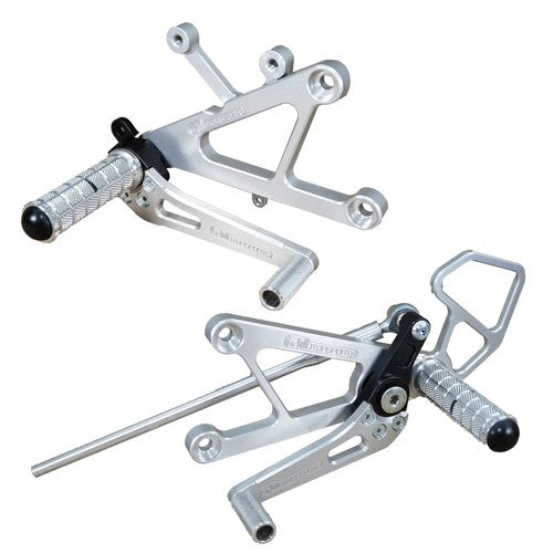 Yamaha 1999-2002 YZF-R6 Woodcraft Racing Rearsets / Footpegs - Complete Kit