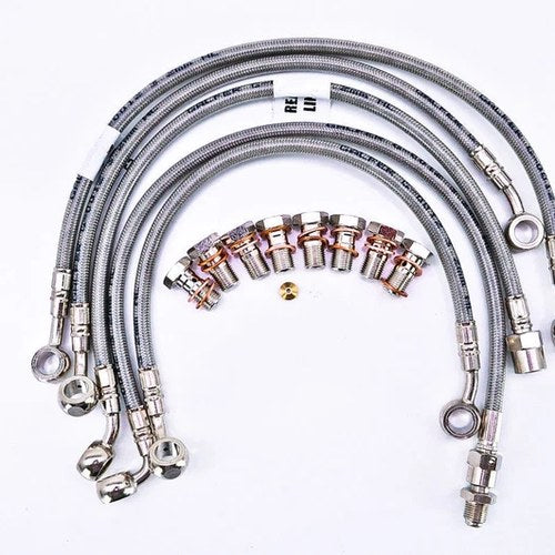 Honda 2009-2016 Cbr 1000RR ABS Gbrakes Front & Rear 5 Line ABS Brake Line Kit
