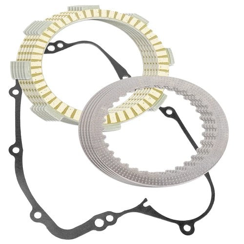 Caltric Clutch Friction Plates And Gasket Kit for Kawasaki KX85 2014-2020