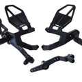 BMW S1000RR / 1000 HP4 Vortex Racing RS184K Rearsets Version 2 Black 2015-2018