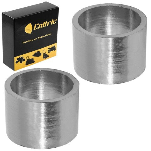 2 Exhaust Muffler Pipe Chamber Gasket For Yamaha Venture Royale XVZ1200 D 83-89