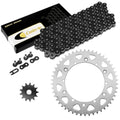 Black Drive Chain And Sprocket Kit for Yamaha YZ125 1987 1993 1994 1995 1996