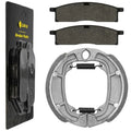for Yamaha YZ80 1986-1992 Front Brake Pads and Rear Brake Shoes
