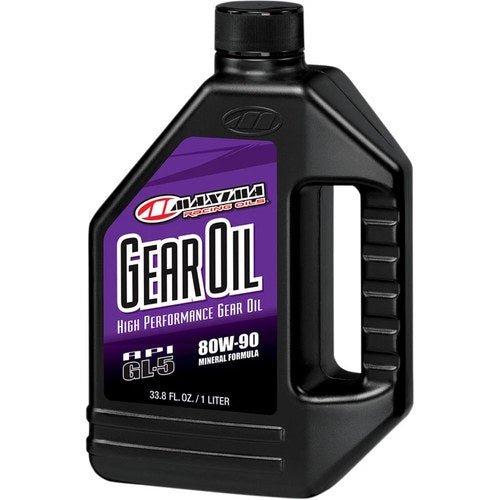 Maxima Racing Oil Premium Motorcycle ATV Gear Oil | 80W-90 | 1 Liter | 43901