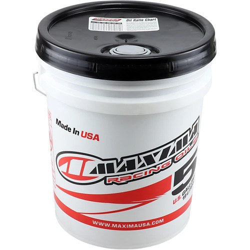 Maxima Racing Oil Motorcycle Racing Fork Fluid/Oil | 5W | 5 Gallon | 59505-5