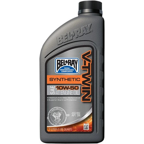 Bel-Ray V-Twin Full Synthetic Engine/Motor Oil | 10W-50 | 1 Liter | 96915-BT1
