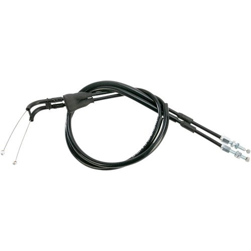 Motion Pro Black Vinyl Push/Pull Throttle Cable Set (10-0117)