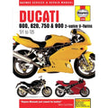 Haynes Repair Manual - Ducati 600, 620, 750 & 900 2-valve V-Twins 1991-2005