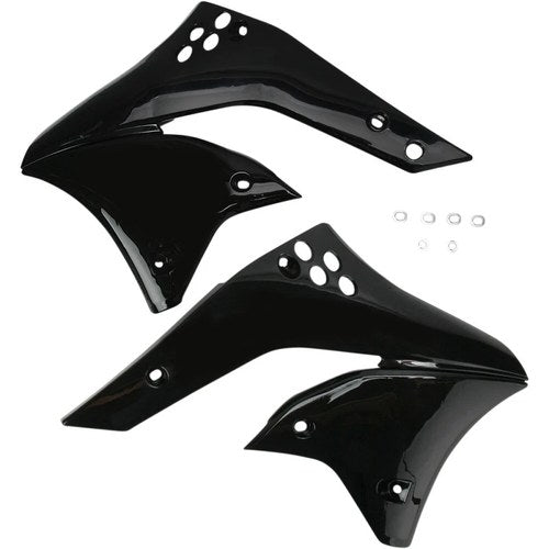 Acerbis Radiator Shrouds/Covers (Black) 2043750001
