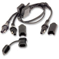 TecMate OptiMate Battery Y-splitter Cable, Sae in to Dual Fuse Sae Out O5