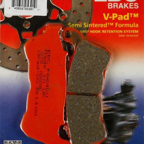 Ebc Semi-Sintered V Brake Pads / One Pair (FA640V)