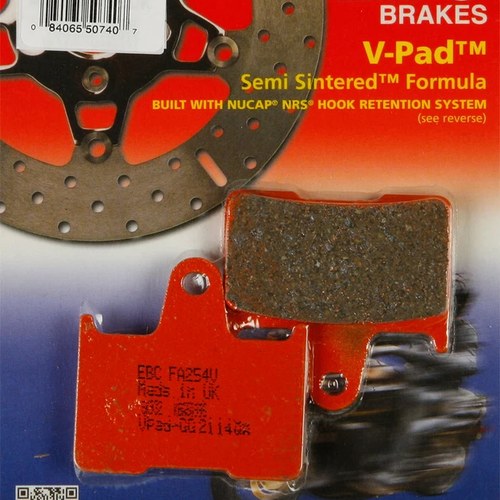 Ebc Semi-Sintered V Brake Pads / One Pair (FA254V)