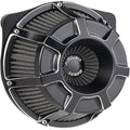 Arlen Ness - 18-937 - Inverted Series Air Cleaner Kit, Bevelled - Black